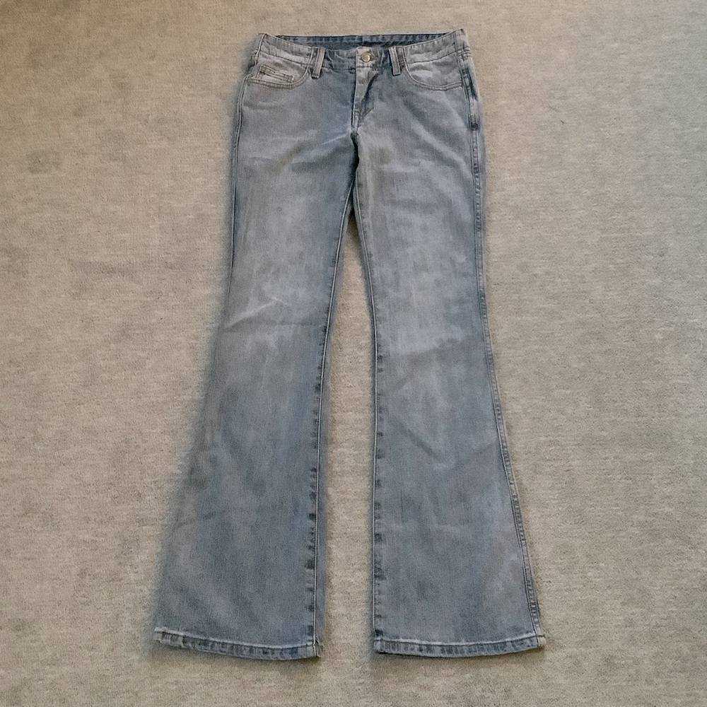 J.Galt Brandy Melville Shanghai Light Wash Flare Jeans Sz. S